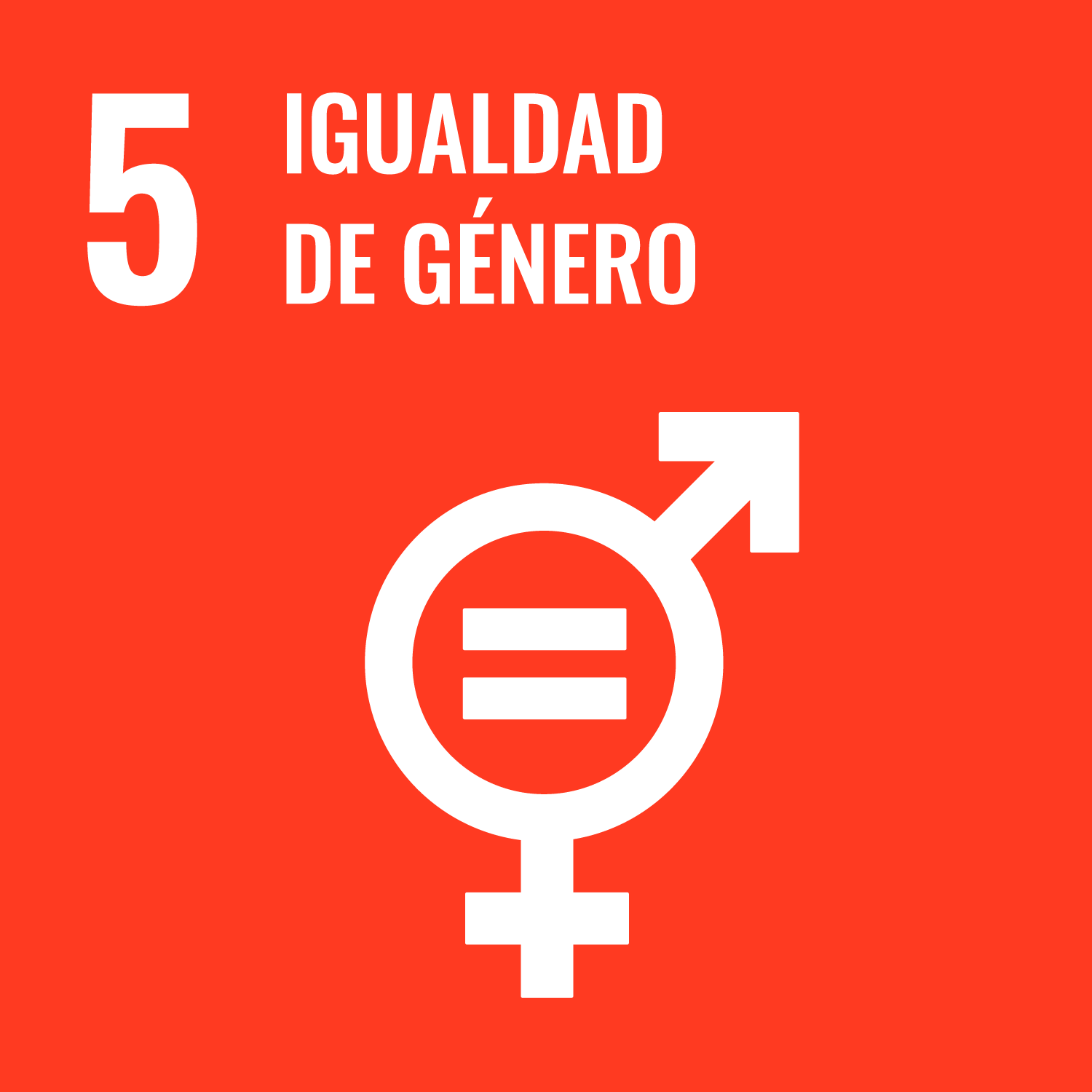 ODS número 5. Igualdad de género.