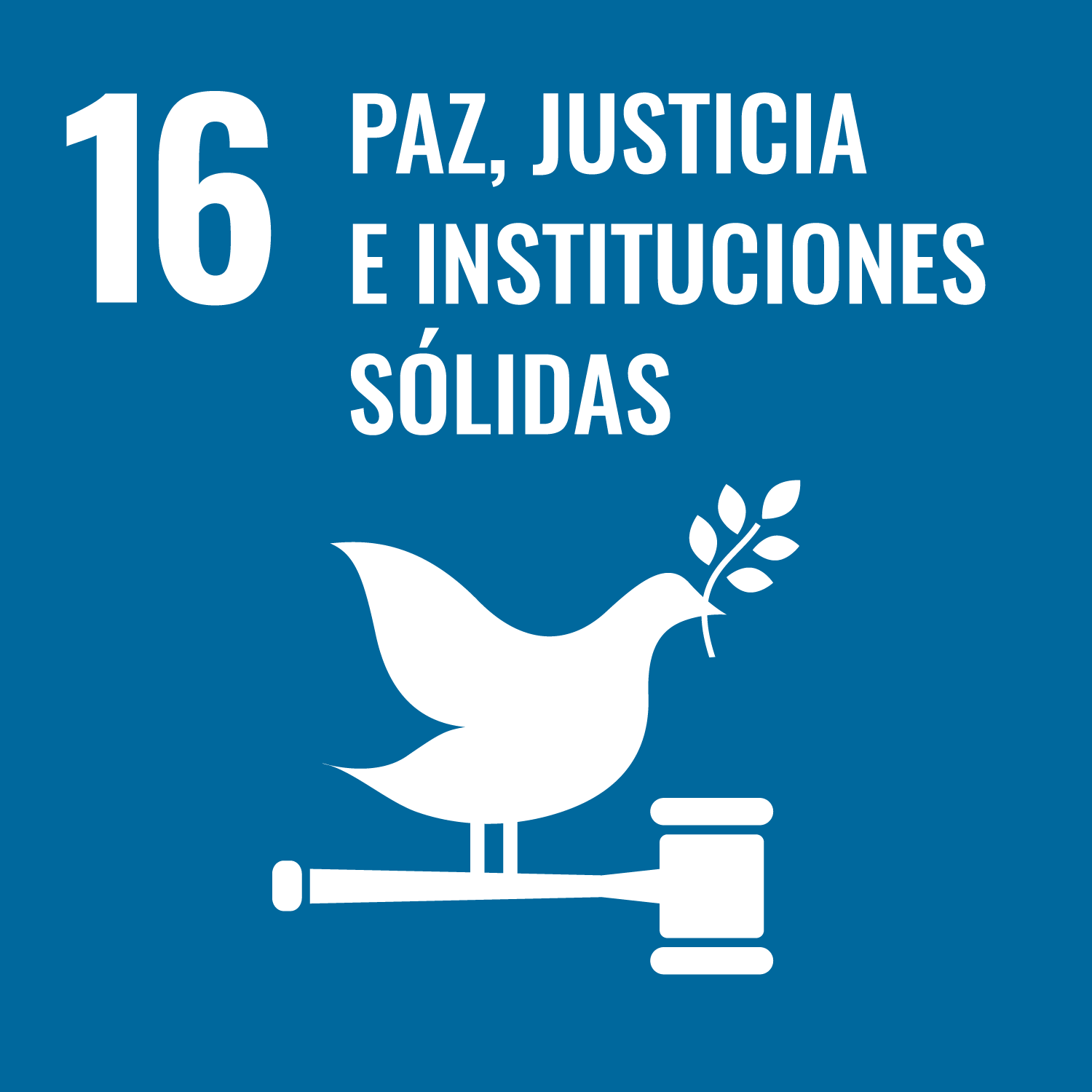 ODS número 16. Paz, justicia e instituciones sólidas.